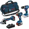 Image de Bosch Combo Kit 3 outils Kit professionnel 18V (GSB,GDXGWS,2x5.0Ah)