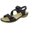 Image de Rieker Rieker Damen 659C7 Sandalen, Sandale, schwarz,