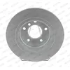 Image de FERODO DDF1230C 2x Disque de frein Arrière Ø296mm Hauteur: 65,1mm Épaisseur: 10,5mm Plein Compatible avec BMW 3 Berline E90 1 5 portes E87 3 Coupé E92 1 3 portes E81
