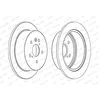 Image de Ferodo DDF1545C - Disque de frein