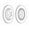 Image de Ferodo DDF1700C - Disque de frein