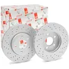 Image de FERODO DDF2464C 2x Disque de frein Avant Ø295mm Hauteur: 51,2mm Épaisseur: 28mm Cercle de percage -Ø: 112mm ventilé Compatible avec MERCEDES-BENZ Classe A W176 Classe B W246, W242 CLA Coupé C117
