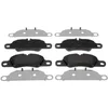 Image de FERODO Plaquettes de freins Avant préparé pour l'indicateur d'usure Épaisseur 17,5mm sans accessoires FDB5018 Compatible avec PORSCHE 911 Décapotable 997 911 997 718 CAYMAN 982 718 BOXSTER 982