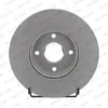Image de FERODO DDF2548C 2x Disque de frein Avant Ø278mm Hauteur: 45mm Épaisseur: 25mm Cercle de percage -Ø: 108mm ventilé Compatible avec FORD Fiesta Mk5 3/5 portes JH1, JD1, JH3, JD3