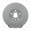 Image de FERODO DDF2633C 2x Disque de frein Arrière Ø300mm Hauteur: 42mm Épaisseur: 10mm Cercle de percage -Ø: 108mm Plein Compatible avec LAND ROVER Discovery Sport L550, JAGUAR E-Pace X540
