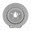 Image de FERODO DDF2427C 2x Disque de frein Arrière Ø330mm Hauteur: 55,5mm Épaisseur: 26mm Cercle de percage -Ø: 112mm ventilé Compatible avec MERCEDES-BENZ Classe C Berline W204 Classe C Break S204 SLK R171