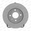 Image de FERODO DDF2688C 2x Disque de frein Avant Ø236mm Hauteur: 41mm Épaisseur: 20mm Cercle de percage -Ø: 100mm ventilé Compatible avec OPEL Karl C16, VAUXHALL Viva C16