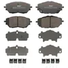 Image de FERODO Plaquettes de freins Avant avec indicateur d'usure avec accessoires FDB5146 Compatible avec TOYOTA C-HR AX10 Corolla XII Break E210 Corolla XII 3/5 portes E210 Corolla XII Berline E210