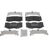 Image de FERODO Plaquettes de freins Avant avec indicateur d'usure Épaisseur 17,3mm sans accessoires FDB5239 Compatible avec FORD USA Mustang VI Coupe Mustang VI Cabriolet
