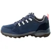 Image de Jack Wolfskin Femme REFUGIO TEXAPORE LOW W Chaussure de Trail, Dark Bleu / Gris, 38 EU