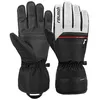 Image de Reusch Gants unisexe Snow King garantis coupe-vent et extra respirants en softshell pour homme et femme (White/Fire Red/Black, 8.5)