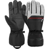 Image de Reusch Gants unisexe Snow King garantis coupe-vent et extra respirants en softshell pour homme et femme (White/Fire Red/Black, 9)