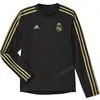 Image de Adidas Real TR Top Y Sweat-Shirt Garçon Black/Dark Football Gold FR : 3XL (Taille Fabricant : 1516Y)