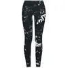 Image de Black Premium by EMP Femme Leggings Noirs avec imprimé sur Toute la Surface 5XL