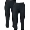 Image de RED by EMP Femme Leggings 7/8 Rouges et Noirs dans Lot de Deux 4XL