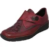 Image de Rieker Chaussures Basses pour Femme Mocassin, Couleur : Rouge, 40 EU