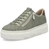 Image de Rieker Femme Baskets M1952, Dame Baskets Basses,Semelle intérieure Amovible,Chaussures de Rue,Loisirs,Sport,Vert (grün / 52),41 EU / 7.5 UK