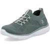 Image de Rieker Femme Baskets M5074, Dame Baskets Basses,Semelle intérieure Amovible,Chaussures de Rue,Loisirs,Sport,Vert (grün / 52),36 EU / 3.5 UK