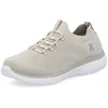 Image de Rieker Femme Baskets M5074, Dame Baskets Basses,Semelle intérieure Amovible,Chaussures de Rue,Loisirs,Sport,Beige (Beige / 64),38 EU / 5 UK