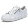 Image de Rieker Femme Chaussures à Lacets L59L1, Dame Chaussures Confortables,Chaussure Basse Confort,Lacets,Confortable,Blanc (Weiss / 83),36 EU / 3.5 UK
