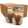 Image de Lyra Pet® 3 x 4 Noix de Coco entières remplies de 3 Trous | Nourriture Riche en Graisse pour Oiseaux Sauvages | Noix de Coco remplie de substances nutritives | Nourriture grasse pour Toute l'année