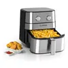 Image de Klarstein AeroVital - Friteuse à air chaud, 5,4L, 1700W, Thermostat, Timer, Acier inoxydable, argent