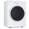 Image de Klarstein Jet Set Séche linge : séchage à évacuation, 1020W, CEE C, 3 kg, sélection de la chaleur, minuterie, compact : 49 x 69 x 47,5 cm (LxHxP), tambour inox, blanc
