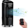 Image de Rafraîchisseur d'air mobile - Klarstein - Ventilateur - Ionisateur - Humidificateur - Mobile - 330 m³/h - 7L - Noir en occasion ou reconditionné