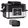 Image de Klarstein Friteuse Sans Huile avec Fonction Vapeur, Friteuse Air Chaud Air Fryer XL 1500W, Mini Friteuse Electrique Sans Huile, Airfryer 5L, Tactile, Minuterie, Température Réglable, 5 Programmes