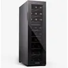 Image de KLARSTEIN Shiraz Cave à Vin Noir   24 Bouteilles, 2 Zones | Réfrigérateur à Vin Pose Libre, Porte Vitrée, Silencieux, 5 18 °C, LED, Cadre Inox, Slim