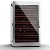 Image de Klarstein Déshydrateur automatique pour légumes, fruits, champignons et viande, 1500 W, en acier inoxydable, avec 16 grilles métalliques, minuteur 24 h et écran tactile, déshydrateur alimentaire