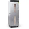 Image de Klarstein Déshydrateur Alimentaire - 3000W, 32 Plateaux Inox, 30-90°C, Minuterie 24h, 4 Ventilateurs, 2 Chambres Séparées, Déshydrateur Fruits & Légumes,50-55 dB, Argent, Grande capacité, sain