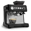 Image de KLARSTEIN GrandPresso Machine à Café Grain   20 Bars, 1350W, Moulin Intégré, Buse Vapeur, Réservoir 2.3L, Noir, Cafetière à Grain avec Broyeur, Design Compact, Facile à Nettoyer