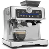 Image de KLARSTEIN GrandPresso Touch Machine à café en grain   20 Bars, 1350 W, Écran tactile, Broyeur intégré, Réservoir 2,3 L, Acier inoxydable, Mousseur à lait, Système Thermoblock
