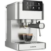 Image de Klarstein SteelPresso Touch Machine à Café Grain   20 Bars, 1350W, Écran Tactile, Mousseur de Lait, Réservoir 1.5L, Acier Inoxydable, Expresso & Cappuccino