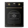 Image de Klarstein Elizabeth Slim Four Encastrable 45 cm - 49 L, 9 Fonctions, Minuterie Numérique, Nettoyage Vapeur, Gril Ventilé, Classe Énergétique A, Verre Trempé Noir