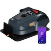 Image de blumfeldt Robot Tondeuse 1000 m² - Contrôle par Appli, Batterie Li-ION, Charge Auto, Silencieuse, Capteurs Pluie & Collision, Hauteur Ajustable, Gris Foncé