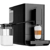 Image de KLARSTEIN Velaire Machine à Café Grain Automatique - 20 Bars, Écran Tactile LED, Broyeur Inox 15 Réglages, Réservoir Lait 0,75L, Espresso, Cappuccino, Auto-Nettoyage, Cafetière à Grain