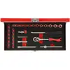 Image de Gedore Jeu de clés à douille 1/4" 4-13mm, 32 pièces R49004033