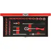 Image de Gedore Jeu de clés à douille 1/4" 4-13mm 32 pièces R49014033