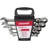 Image de Gedore Jeu de clés à cliquet articulées SW 8-19 mm R07305005