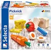 Image de Selecta 62020 Jeu de pique-nique, différents aliments en bois, pour dinette, 13 éléments