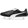 Image de Puma KING Top SG, Chaussures de Football Mixte Adulte, Noir (Puma Black-Puma White), 42 EU (8 UK)