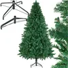 Image de tectake® Sapin de Noël Artificiel Type Nordmann 210 cm Vert avec Pied Metallique Branches denses & réalistes Arbre de Noel Sapin de Noel Artificiel pour Décoration Noel - Plusieurs Tailles