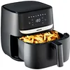 Image de MEDION Air Fryer E50 XL (Friteuse sans huile à air chaud, capacité 5,7 L, 1700 W, 8 programmes automatiques, ecran tactile digital, régulation de la température et du temps, MD10532) noir