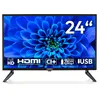 Image de MEDION TV 24 Pouces Full HD (59,9 cm) Television (idéal pour Camping, Camping-Car, Camion, Jardin, Adaptateur Voiture 12V, Triple Tuner, HDMI, USB, MD 824000)