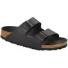 Image de Birkenstock 1019069 Arizona triples black, Birko Flor Homme Black EU 36
