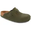 Image de Sabots Boston Chaussant Etroit BIRKENSTOCK Vert kaki 41