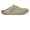 Image de Sabots Boston Chaussant Etroit BIRKENSTOCK Vert kaki 36