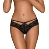 Image de Penthouse, culotte, différentes tailles, lingerie, Adore Me, taille S/M-L/XL, couleur:noir, Taille:S-M